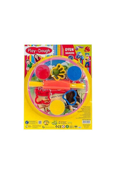 Eng Nessiworld Ern-003 Play Dough Set with Table - Eren Toy