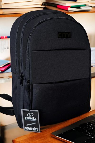Stok CITY ghiozdan robust cu mai multe ochi cu licență rucsac de volum mare 45 cm 22 cm 30 cm dimensiuni 670s