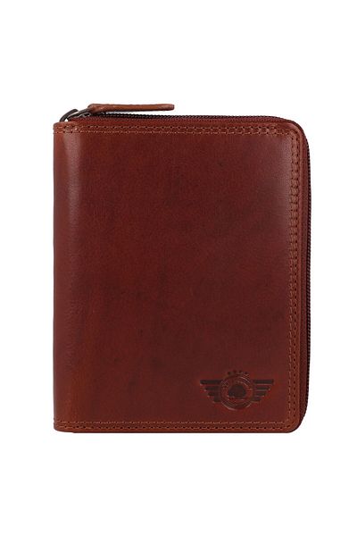 Greenburry Vintage Wallet Rfid Protection Leather 12.5 Cm