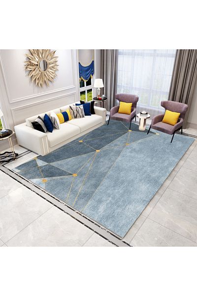 sharpdo Modern Minimalist Bedroom Living Room Carpet