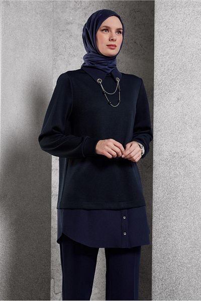 Alvina Accessory Detail Tunic 45084