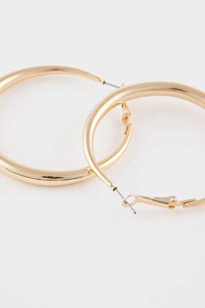 DeFacto Kadın 2'li Gold Küpe E6456axns