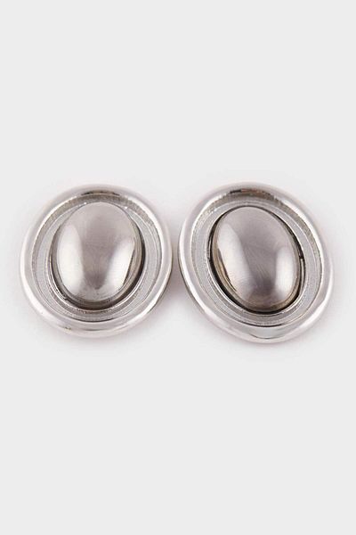 DeFacto Women's Silver Large Earrings E6458Axns
