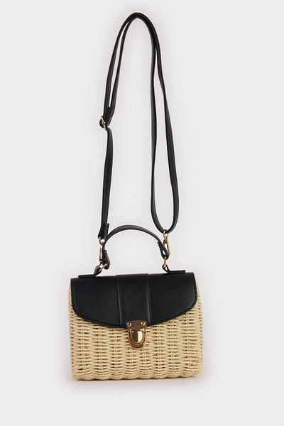 DeFacto Women's Straw Shoulder Bag E1398Axns