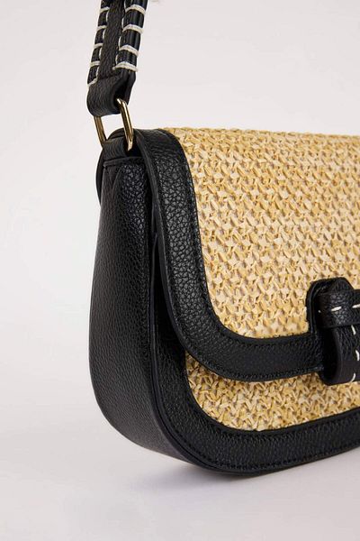 DeFacto Women's Straw Shoulder Bag E1396Axns