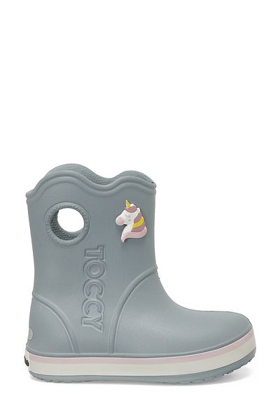 Binono TOG P 3PR GRAU Regenstiefel für Mädchen