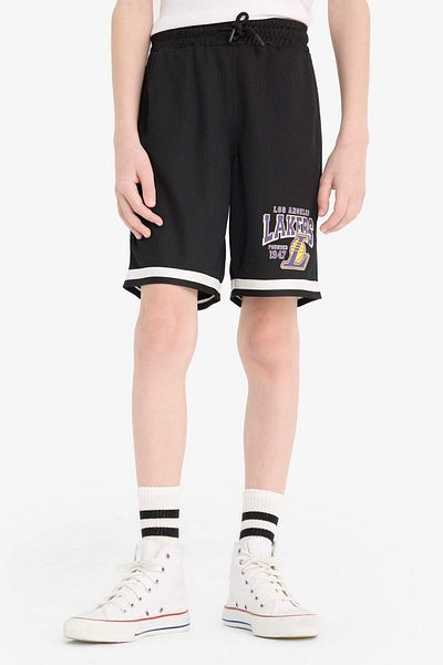 DeFacto Men's Nba Los Angeles Lakers Shorts E4852A825Sm