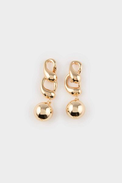 DeFacto Women's Gold Earring E9070Axns Model Shoes
