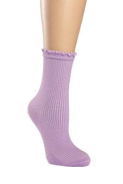 SUWEN Frill Socket Socks