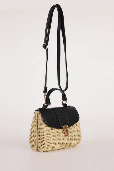 DeFacto Women's Straw Shoulder Bag E1398Axns