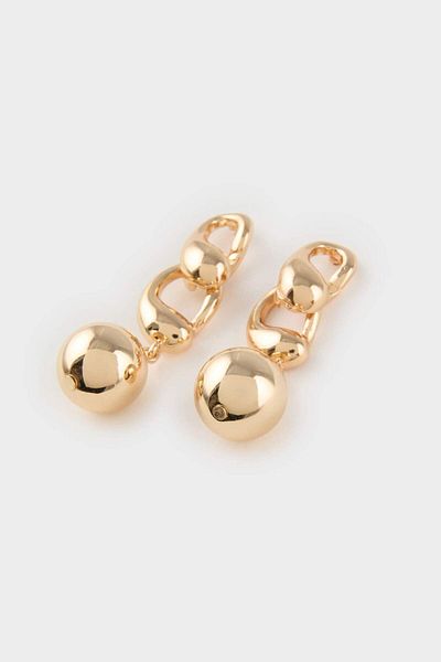 DeFacto Women's Gold Earring E9070Axns Model Shoes