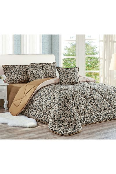 Generic Comforter Set 4 Piece Single Size Elegant Bedspread Lightweight Comforter Suitable for All Seasons