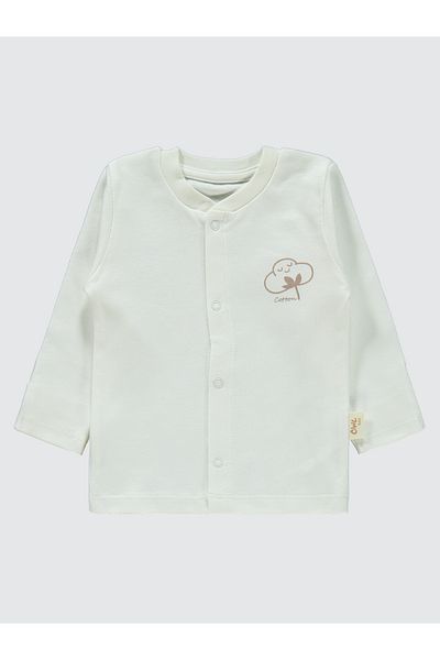 Civil Baby Baby Organic Pajama Set 0-6 Months Ecru