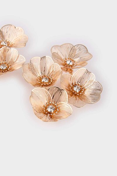 DeFacto Women's Floral Earrings E8051Axns