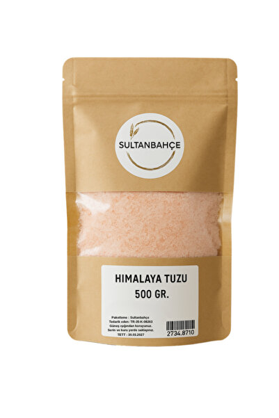 sultanbahçe Doğal Himalaya Tuzu 500 Gr - Saf ve Mineralli Pembe Kristal Tuz