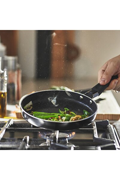 IKEA HEMLAGAD Frying Pan, non-stick coating black, 17 cm