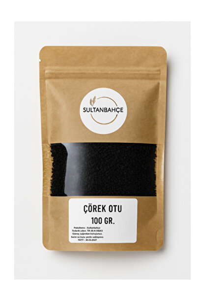 sultanbahçe Doğal Çörek Otu 100 Gr - Taze ve Aromatik Siyah Tohumlar