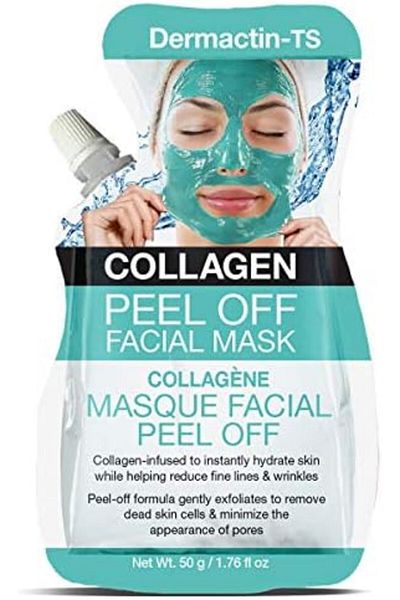 Dermactin-TS DERMACTIN TS Collagen Peel Off Facial Mask | To Instantly Hydrate Skin | Lifts Pore-Clogging Dirt &
