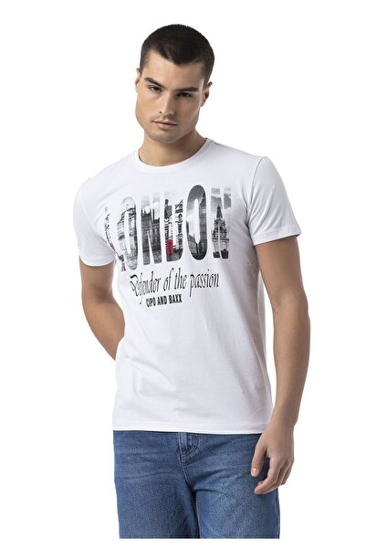 Cipo & Baxx تي شيرت CT826 لندن فيبي ستريت للرجال