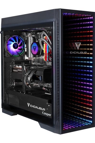 CASPER Excalibur Series 2 Core Ultra 7 265KF 32GB DDR5 RAM 1TB NVME SSD RTX5070 Freedos E75Z.265K-DF70X-0LE