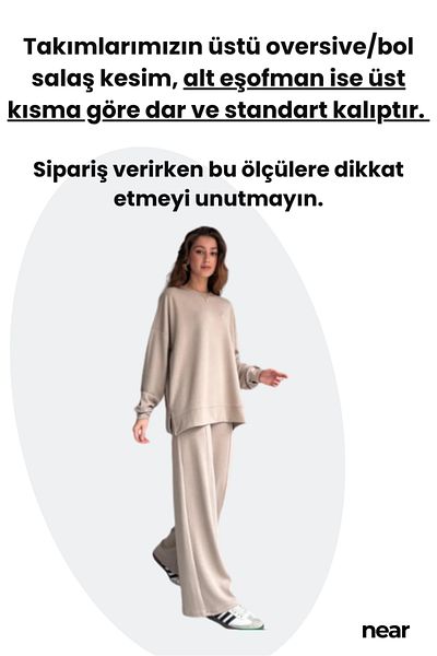 NEAR Μοντέρνο σχέδιο Modal Fabric - Κατάλληλο για μαλακό σετ φούτερ μεγάλου μεγέθους