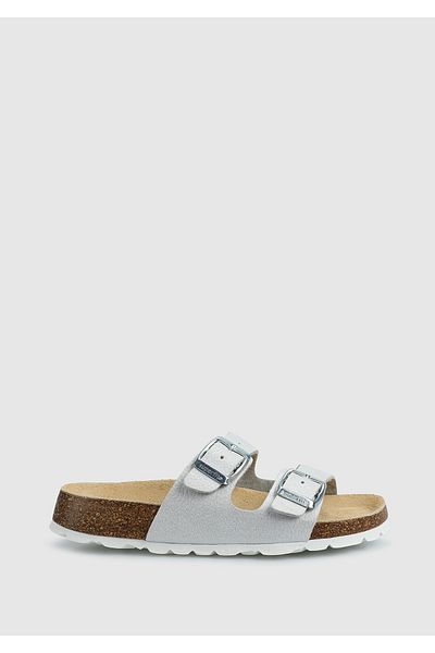 Superfit Girl's Silver Slippers
