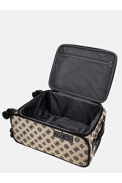 Guess BEYZA 18 IN 8-WHEELER Kadın Siyah Valiz TWLP9627983-BLO
