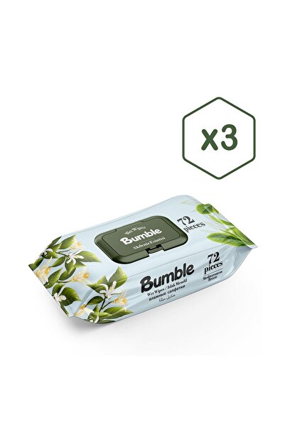 Bumble Mediterranean Breeze Wet Wipes 72 Sheets 3-Pack