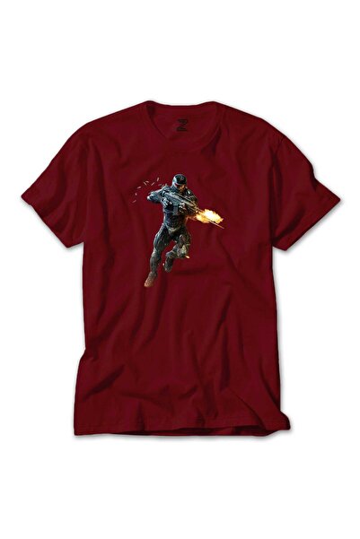 CrowsGate Κόκκινο T-shirt Crysis Fire Warrior