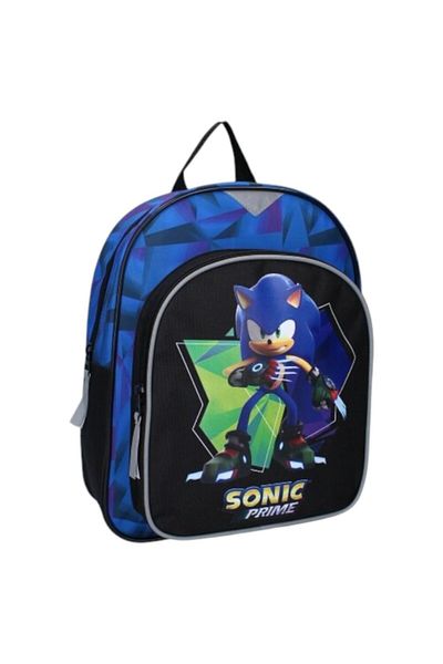 Sonic Sonic Prime time backpack, dimensions 30x25x11 cm, multicolor
