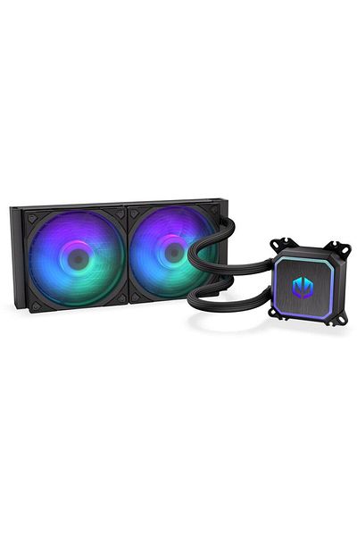 Endorfy Cooler ENDORFY Navis F240 ARGB, PWM, 2x 120 mm (Negru)