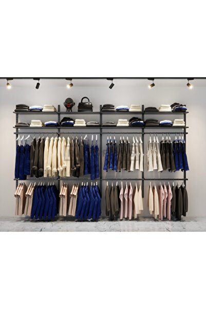 RAFAX Mağaza Raf Sistemi, Askılık Sistemi, Butik Rafı, Mağaza Stand, Giyinme ...