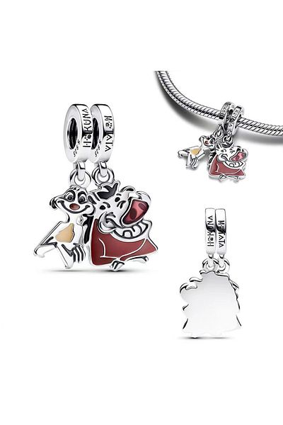 Choice WSD058 2024 New in Hot Sale Mickey Donald Duck Pendants Charm Beads Fits Bracelets Necklace Keychain