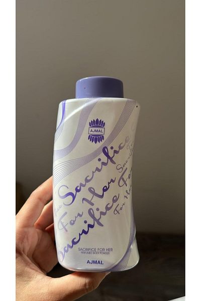 Ajmal ajmal sacrifice perfumed body powder for her