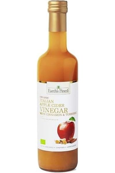 Earth s Finest Earth's Finest Organic Apple Cider Vinegar with Ginger & Turmeric 500ml