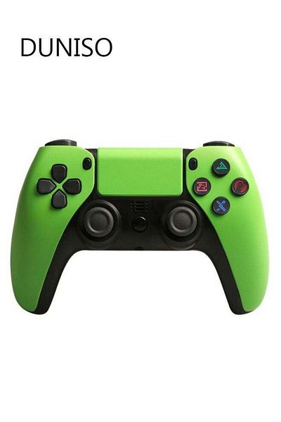 Generic DUNISO Wireless Bluetooth Controller Gamepad Rechargeable Lithium Battery Green