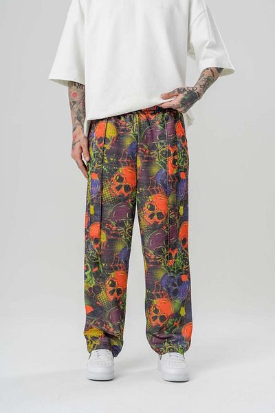 go gang own Emperor Legends Belted Baggy Pants