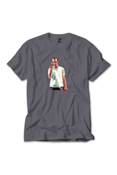 CrowsGate Tricou gri GTA Conspirator