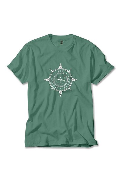 WAKHA Uncharted 4 Adventure Green T-shirt