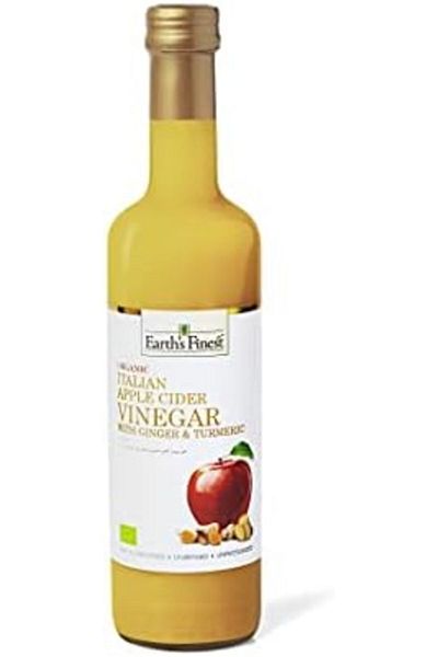 Earth s Finest Earth's Finest Organic Apple Cider Vinegar with Ginger & Turmeric - 500ml
