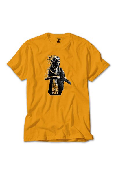 WAKHA The Last Of Us 2 Ellie Silueta Šarena Majica Žuta Boja Veličina XL