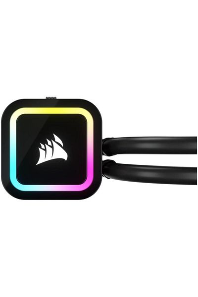 Corsair Corsair H60x RGB ELITE v2 CPU Cooler, liquid cooling, 120 mm (Black)