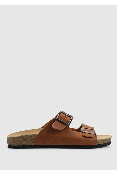 Eclipse Ανδρικές παντόφλες Comfort Tan