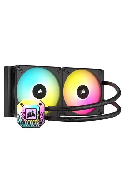 Corsair Cooler CPU Corsair H115i ELITE CAPELLIX XT, 2 x 140mm, iluminare RGB