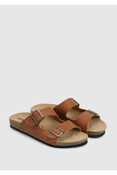 Eclipse Ανδρικές παντόφλες Comfort Tan