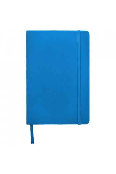 PAPER Agenda FSC Hardcover Softfeel, format A5, dictando, 95 file, Albastra