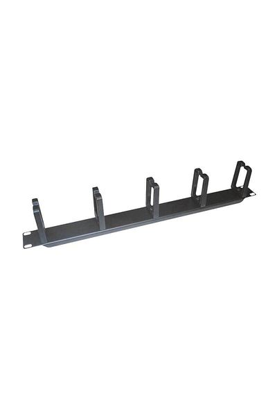 LogiLink Panou gestionare cabluri LOGILINK, tip masca orizontala, 19 inch, 1U, negru
