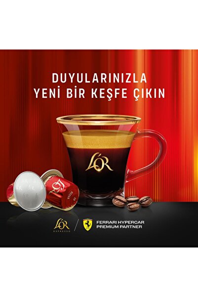 L'OR Imola Ristretto + Maranello Espresso Nespresso Uyumlu Alüminyum Kapsül Kahve