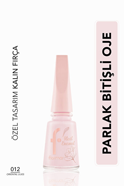 Flormar Blossom Yoğun Pigmentli & Uzun Süre Kalıcı Parlak Bitişli Oje