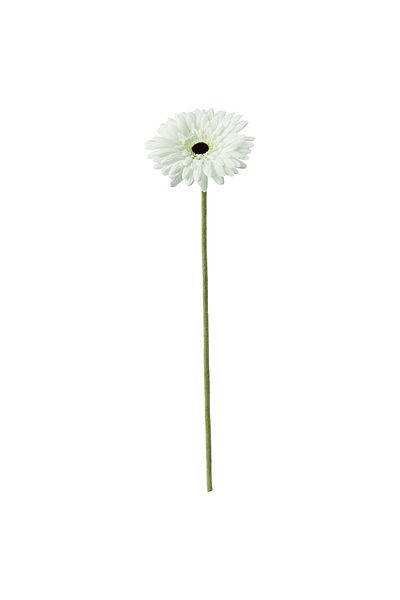 IKEA SMYCKA Artificial Gerbera Flower White 50 cm | IKEA Flexible, Lifelike Decor